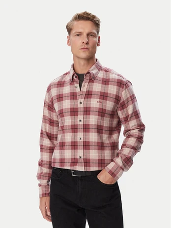 BOSS Marškiniai Rickert _M 50569719 Raudona Regular Fit