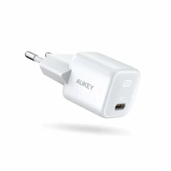 Sieninis įkroviklis Aukey Omnia Mini White 20 W