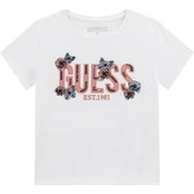 Guess Marškinėliai J6RI34 K6YW4 Balta Regular Fit