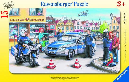Ravensburger Dėlionė 15 vnt. - Miestas