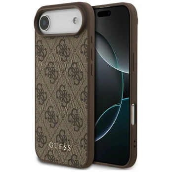 Dėklas Guess 4G Classic do iPhone 17 Air ruda
