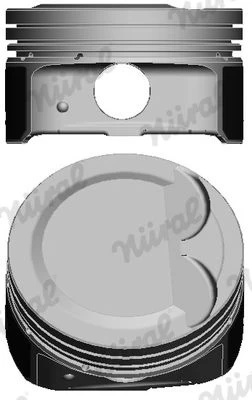 NURAL 87-424800-00 Piston
