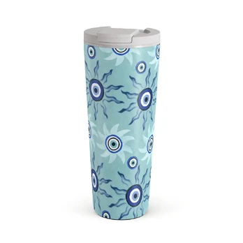 Blue Gaze - Travel Mug, 700 ml / Flap