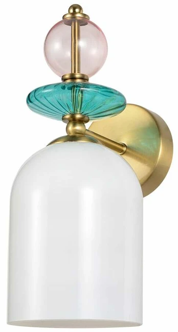 Šviestuvas sieninis Light Prestige Tropea, E27, 1 x 15 W, balta sp.