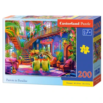 Puzzle 200 pieces Parrots in Paradise B-222308