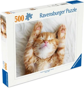 Dėlionė Ravensburger Puzzle 500 Pieces: Raudona Cat