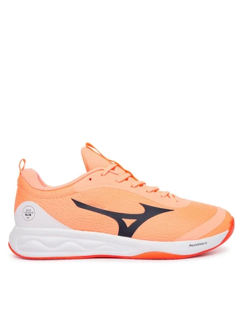 Mizuno Batai uždaroms aikštelėms Wave Luminous Pro V1GA2640 Koralų
