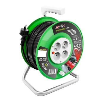 AW-Tools AWTOOLS pratęsimo būgnas STANDARTAS 40 m 3x1,5 mm 16A / 3680W