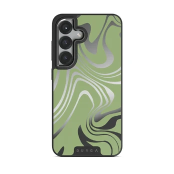 Funky Sensation - Samsung Galaxy S25 Plus Case, Elite Mirror (Magnetic) / Gunmetal