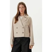 Calvin Klein Trenčas LV044B541G Smėlio Regular Fit