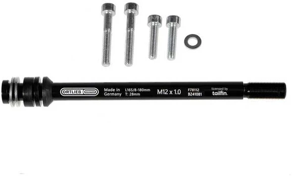 ORTLIEB Thru Axle M6-Connector 1mm adapteris