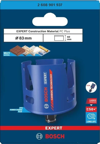Bosch Exp. Gręžimo karūna 83mm Construction Material