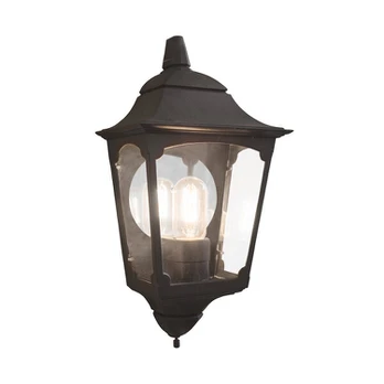 Sieninis lauko šviestuvas Elstead Lighting Chapel CP7-2-BLACK