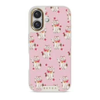 Maneki Neko - iPhone 16 Case, Elite Light (MagSafe) / Gold