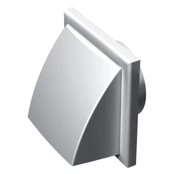 Lauko ventiliacijos grotelės Haushalt, plastikas, 100 mm