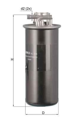 Kuro filtras KNECHT KL 454