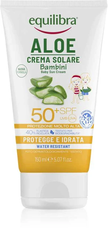 Equilibra KIDS saulės apsauginis kremas SPF50