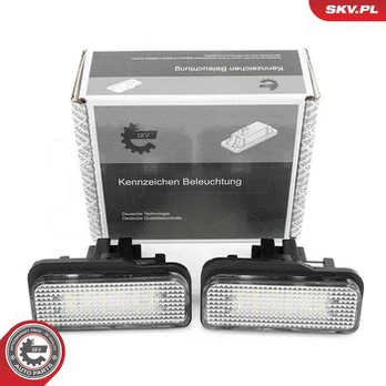 Valstybinio numerio apšvietimas ESEN SKV 72SKV508