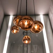 Tom Dixon LED pakabinama lempa „Void mini“, varis