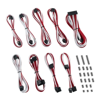 Laidas Cablemod ModMesh, balta/raudona