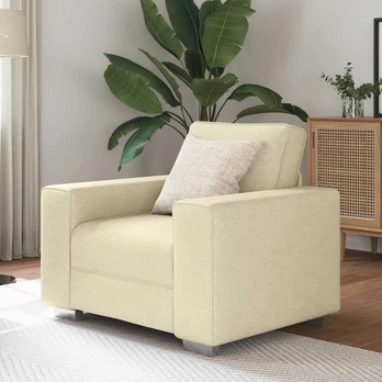 Sofos Kėdė Kreminės 59 cm Audinys