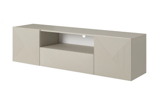 Tv Set Wall Mounted Asha 167 Cm - Cashmere