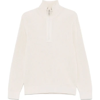 Megztinis vyrams, Smėlio, Alex half zip knitted sweater