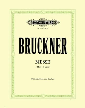 Mass in F minor (wind set)