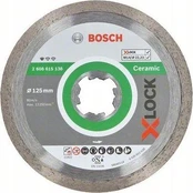 Bosch XLOCK Deimant.pjov.diskas Standard Ceramic 125 mm kaina