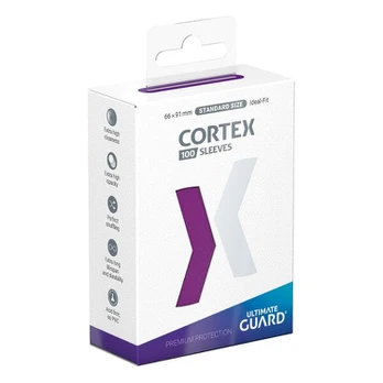 Apsauginės plėvelės Ultimate guard CORTEX Standartinio dydžio (100 vnt.) VIOLETINĖ