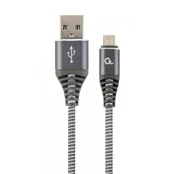 CABLE USB2 TO MICRO-USB 1M/CC-USB2B-AMMBM-1M-WB2 GEMBIRD kaina