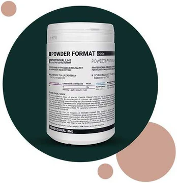 Valymo milteliai Coffee Format Miltelių formatas PRO 1kg