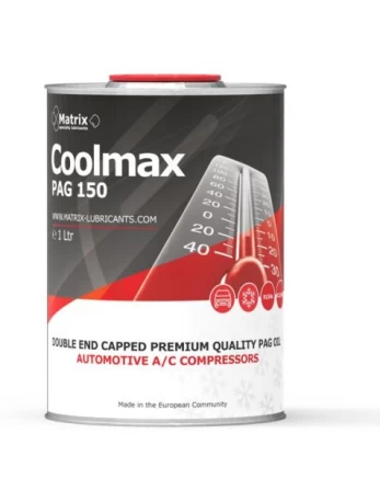 Kondicionierių alyva MATRIX LUBRICANTS COOLMAX PAG 150 1L