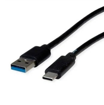 Kabelis USB Digitus USB-A - USB-C 3 m Juodas