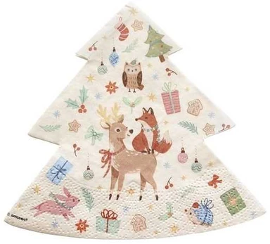 Amscan Winter Woodland servietter