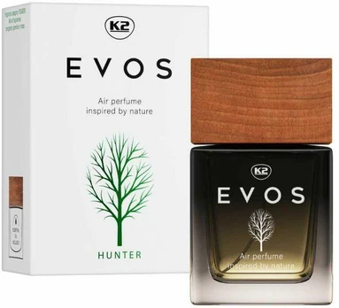 K2 EVOS HUNTER PERFUMY 50ML PERFUMY DO SAMOCHODU 50ML