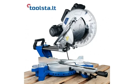Scheppach HM 140L, Skersinio pjovimo staklės + papildomas diskas