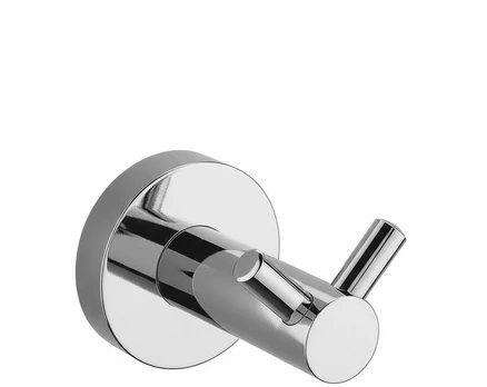Dvigubas vonios kabliukas Rea Leo 5605, Chrome