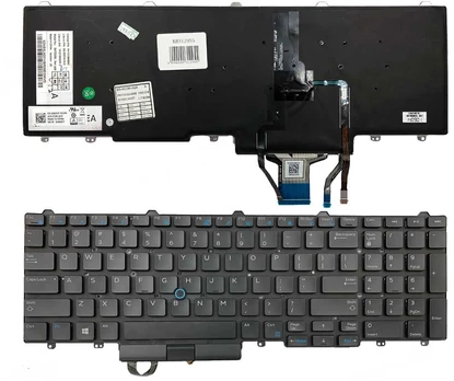 Klaviatūra Dell: Latitude E5550, E5570, 5580 / Precision15 7510, 3510 / Precision 17 7710