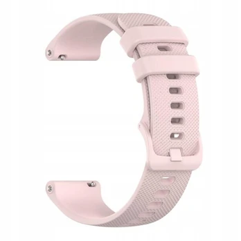 „BestAccessories" silikoninis laikrodžio dirželis 18 mm, rožinis