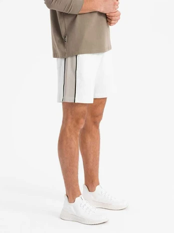 shorts for men - baltas
