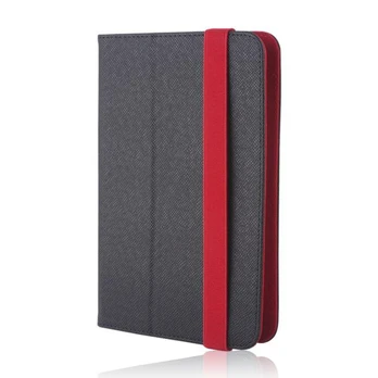 Knygos tipo dėklas iLike Universal Universal case Orbi for tablet 7-8 Black Red