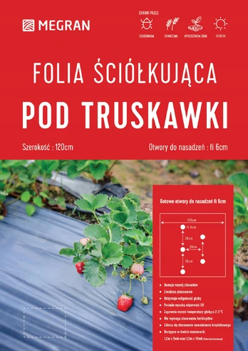 Plėvelė Megran 71707, juoda sp., 1.2 x 5 m