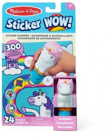 MELISSA & DOUG STICKER WOW! Veiklos knygelė