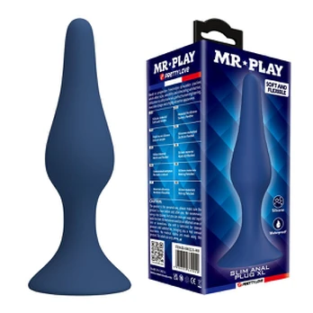 MR. Play Slim analinis kamštelis XL dydžio
