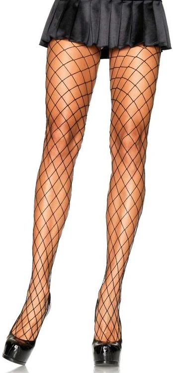 Leg Avenue Diamond Fishnet Pėdkelnės