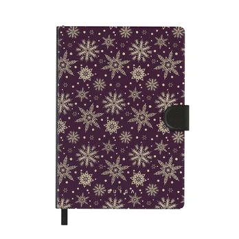 Sleeping Beauty - Snowflakes Notebook, A5 (14.8 x 21cm) / Lined