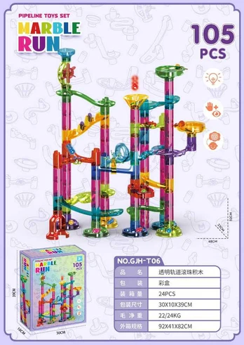 Ramiz konstravimo rinkinys "Marble Run" 105vnt.