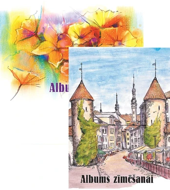 Piešimo albumas, A3, 30 lapų, 120gsm