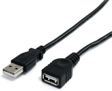StarTech 10FT Juodas USB 2.0 pratęsimas/KABELIS A IKI A - M/F